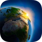 Logo of 3D Rotating Earth Wallpaper android Application 