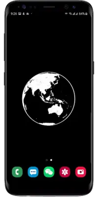 3D Rotating Earth Wallpaper android App screenshot 0